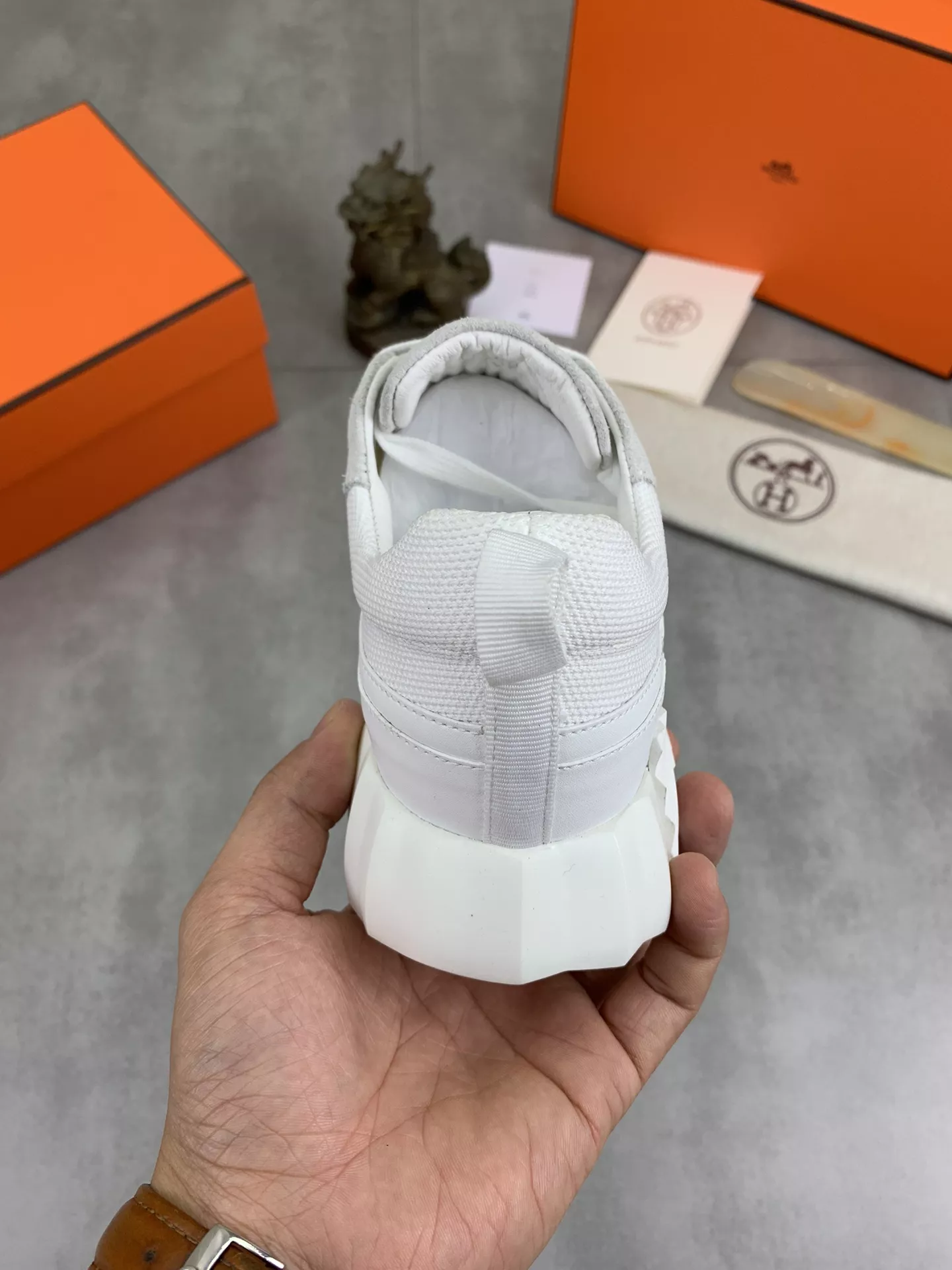 Compact 1682 Hermes Casual Shoes For Men
