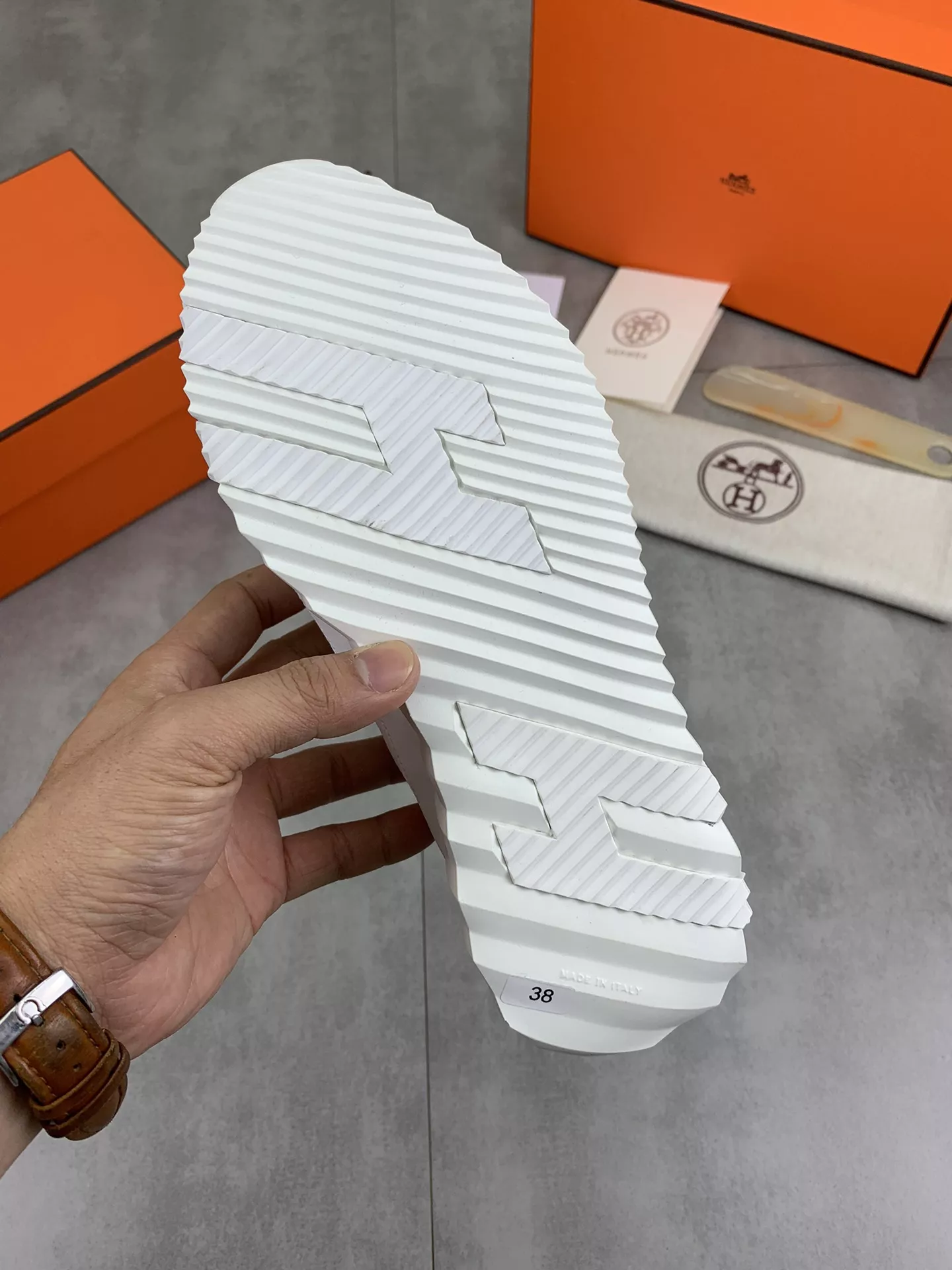 Compact 1682 Hermes Casual Shoes For Men