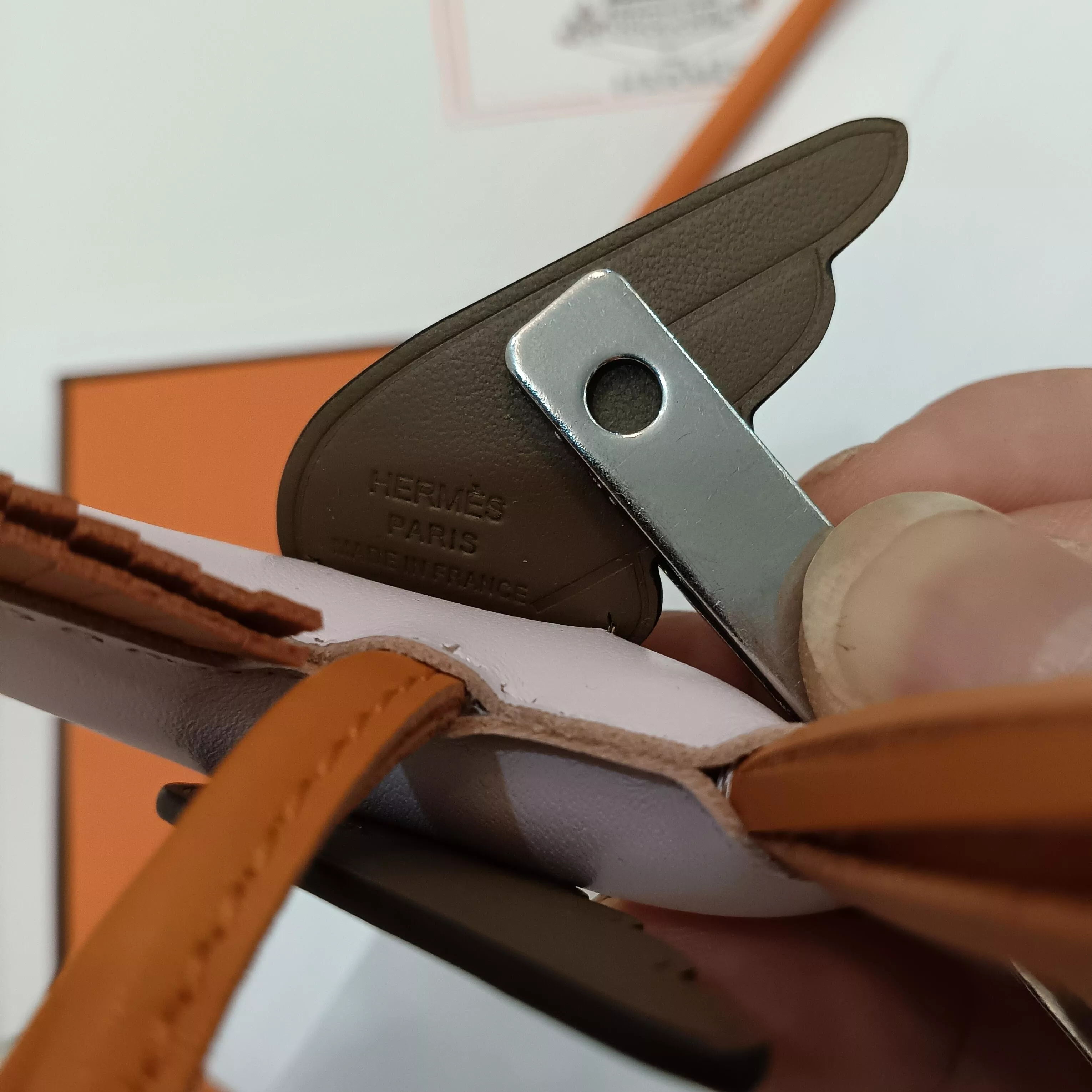 Compact 1748 Hermes Key Holder And Bag Buckle