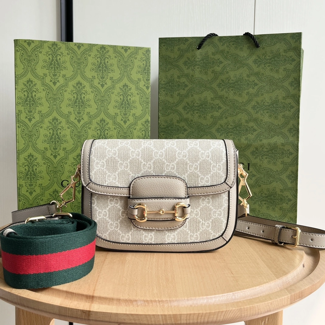 Compact 1856 Gucci AAA Quality Messenger Bags For Women