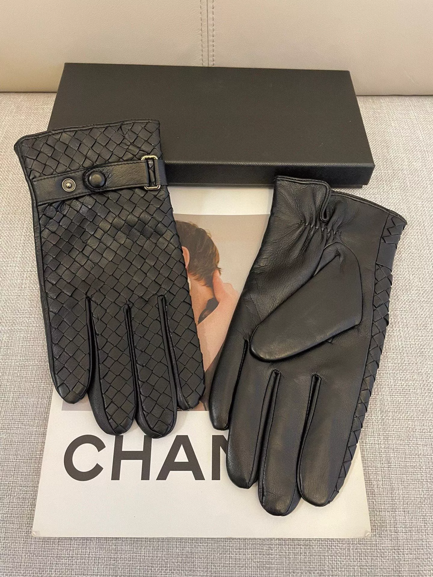 Compact 1990 Bottega Veneta BV Gloves For Men