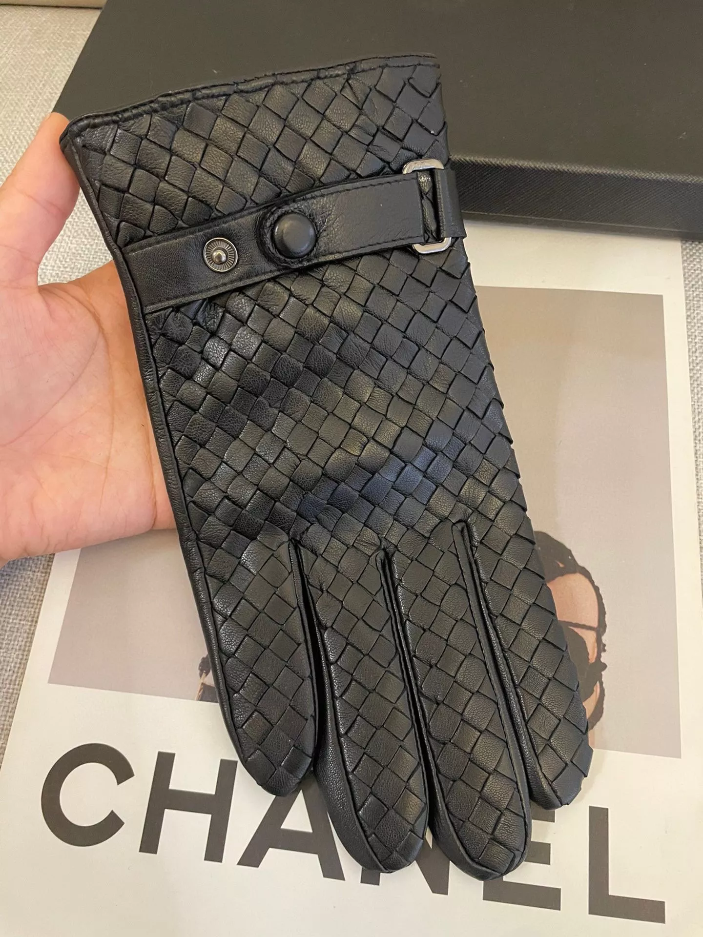 Compact 1990 Bottega Veneta BV Gloves For Men