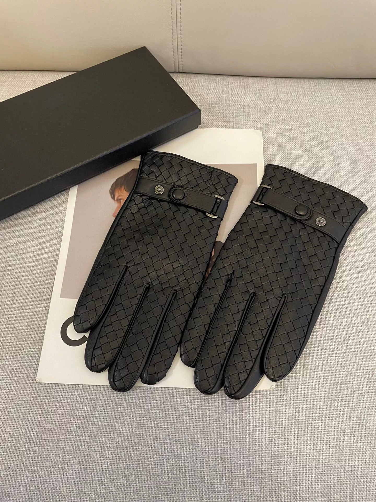 Compact 1990 Bottega Veneta BV Gloves For Men