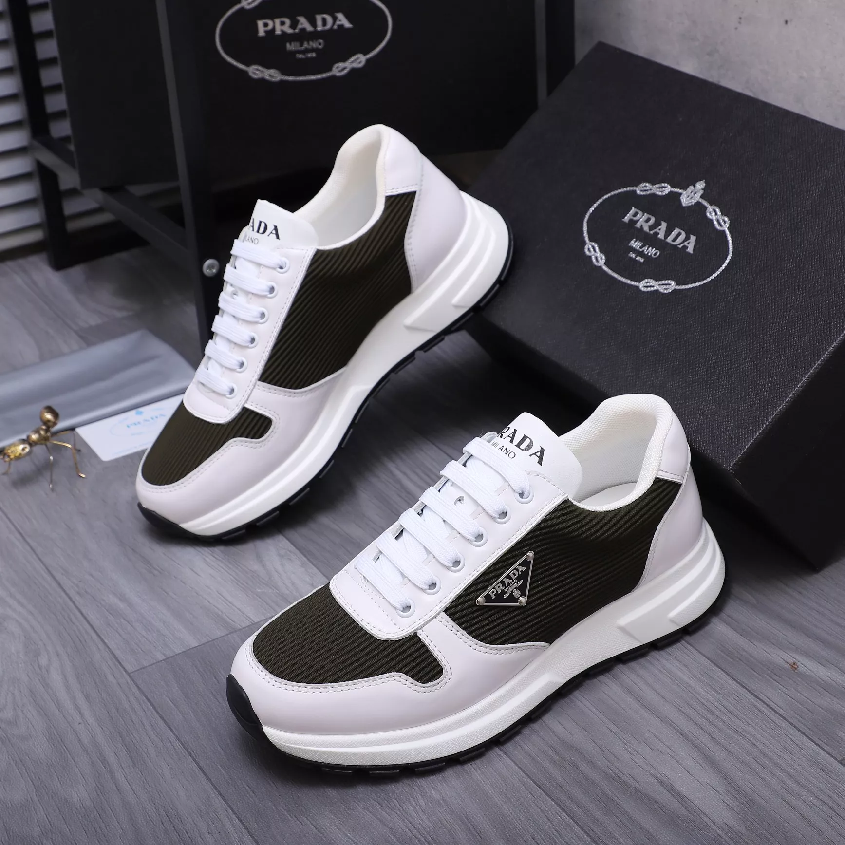 Compact 1996 Prada Casual Shoes For Men