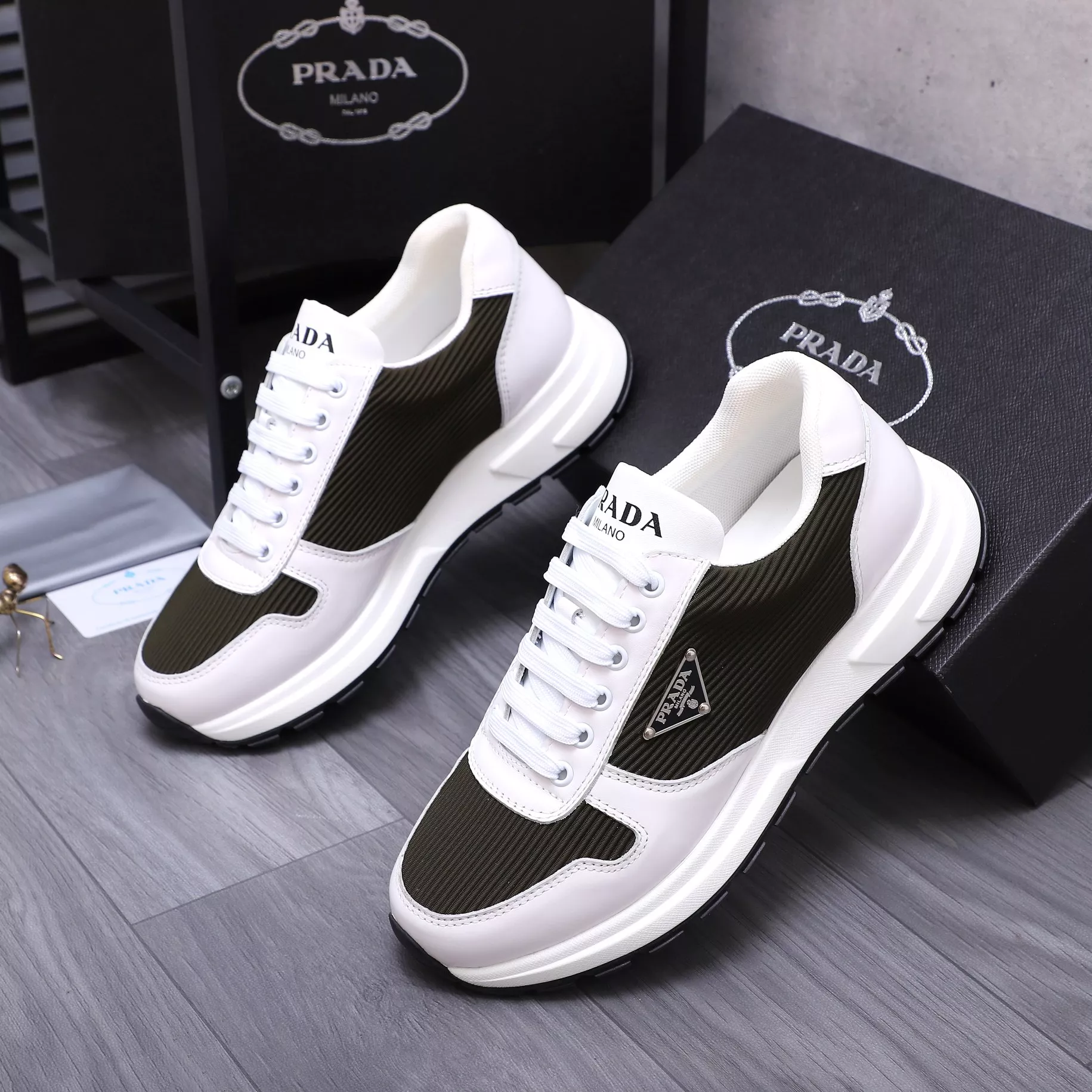 Compact 1996 Prada Casual Shoes For Men