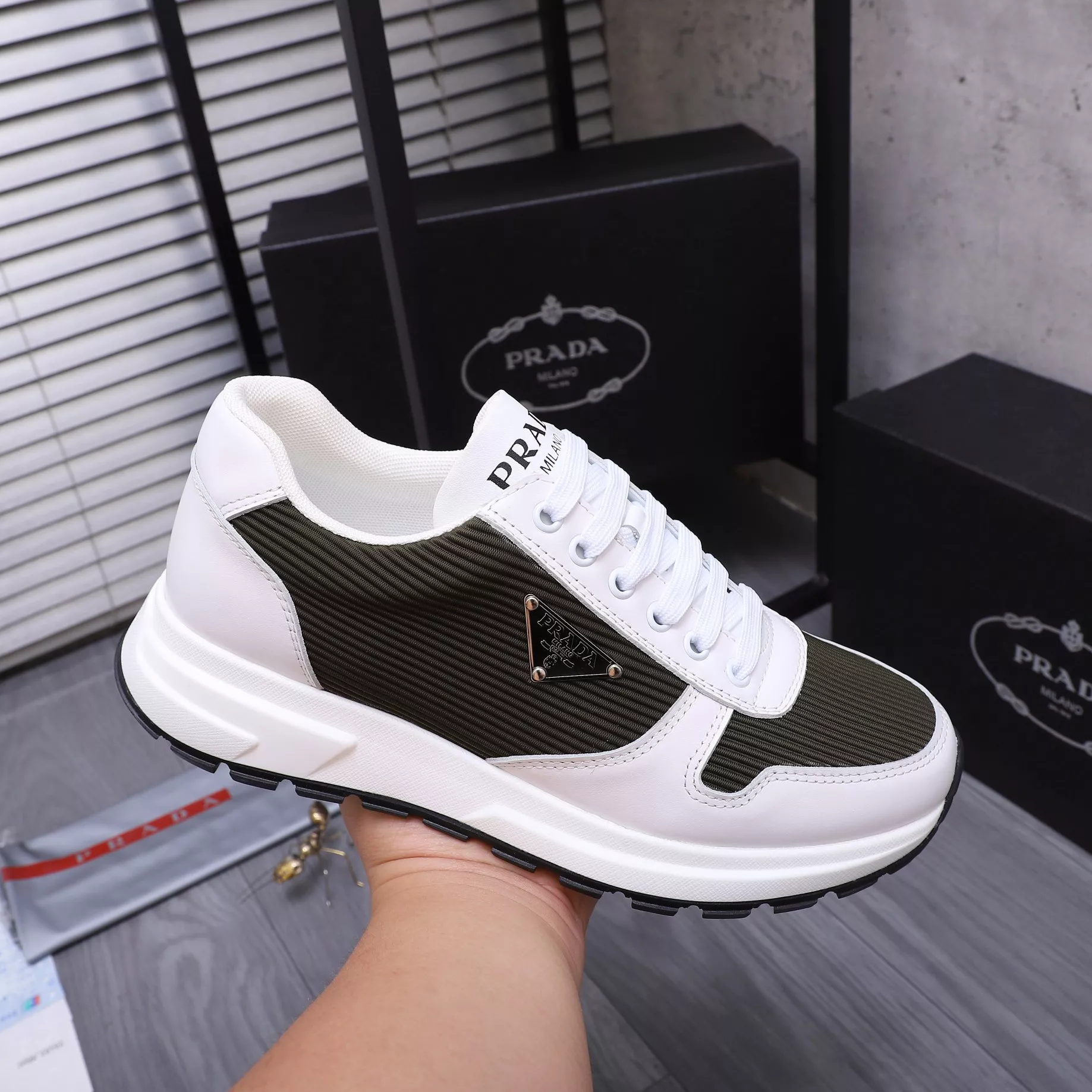 Compact 1996 Prada Casual Shoes For Men