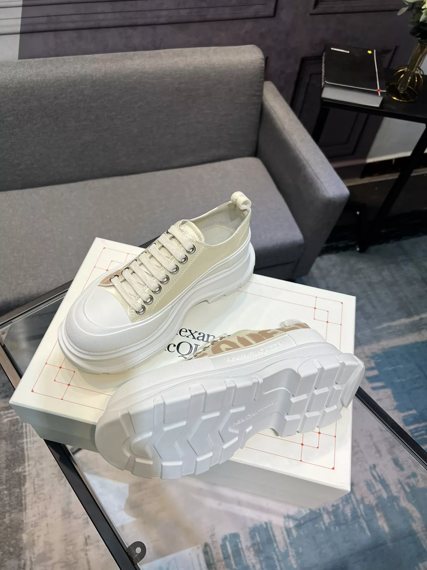 Compact 2012 Alexander McQueen Casual Shoes For Men