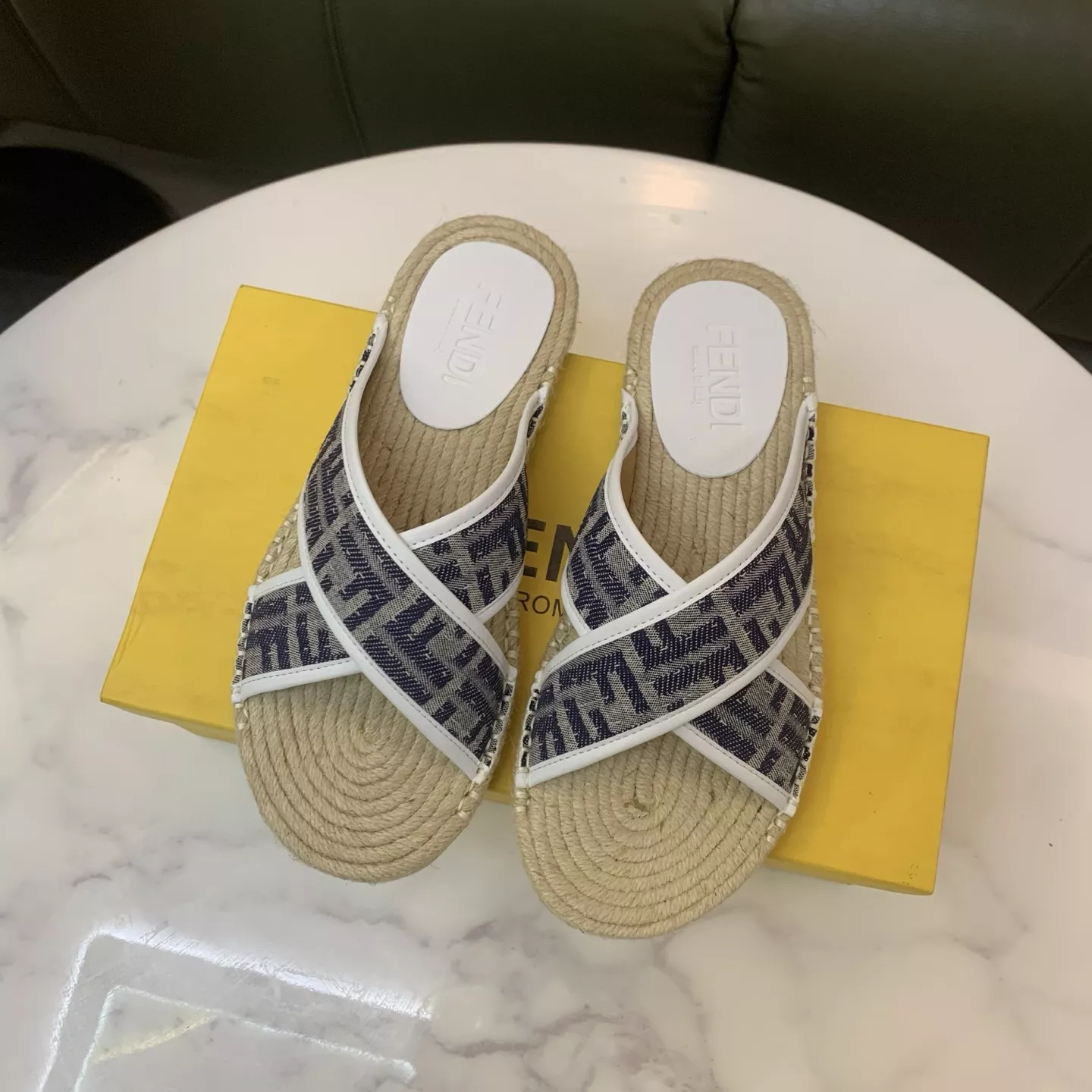 Compact 2012 Fendi Slippers For Men