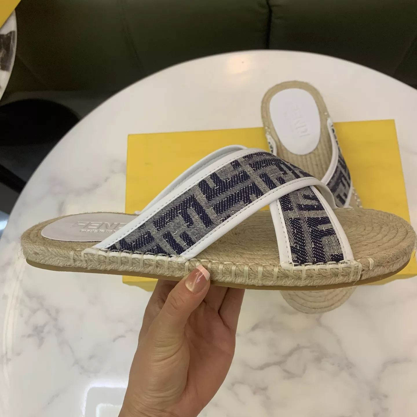 Compact 2012 Fendi Slippers For Men