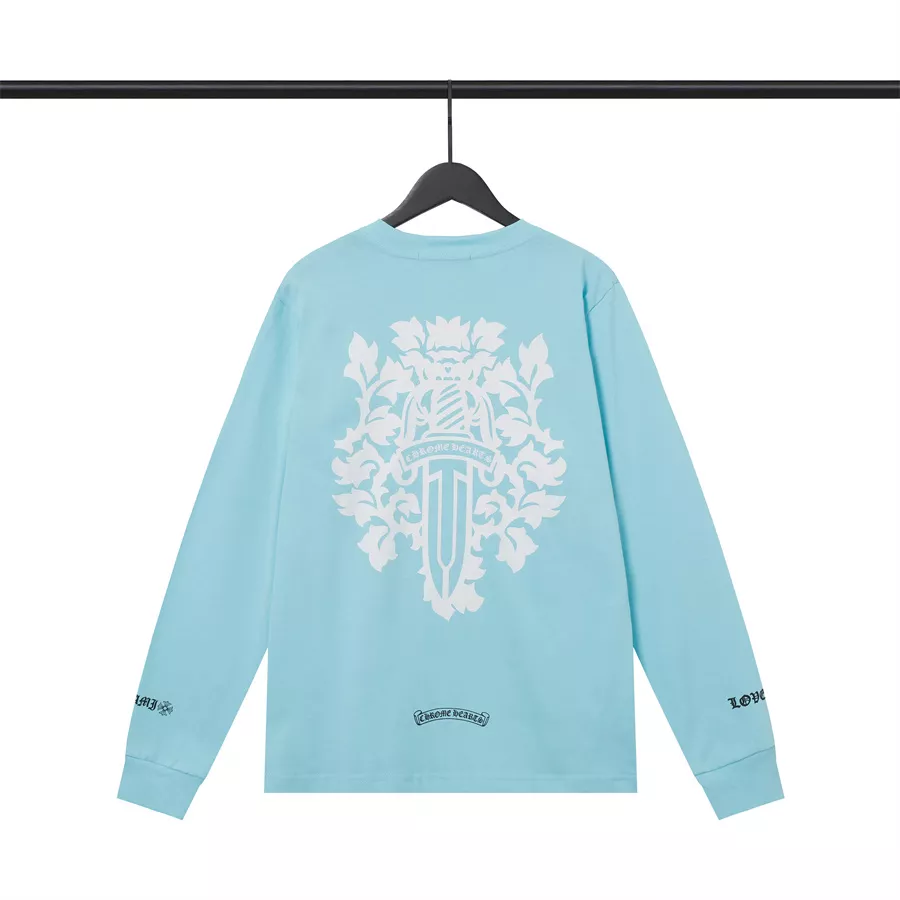 Compact 2071 Chrome Hearts T-Shirts Long Sleeved For Men