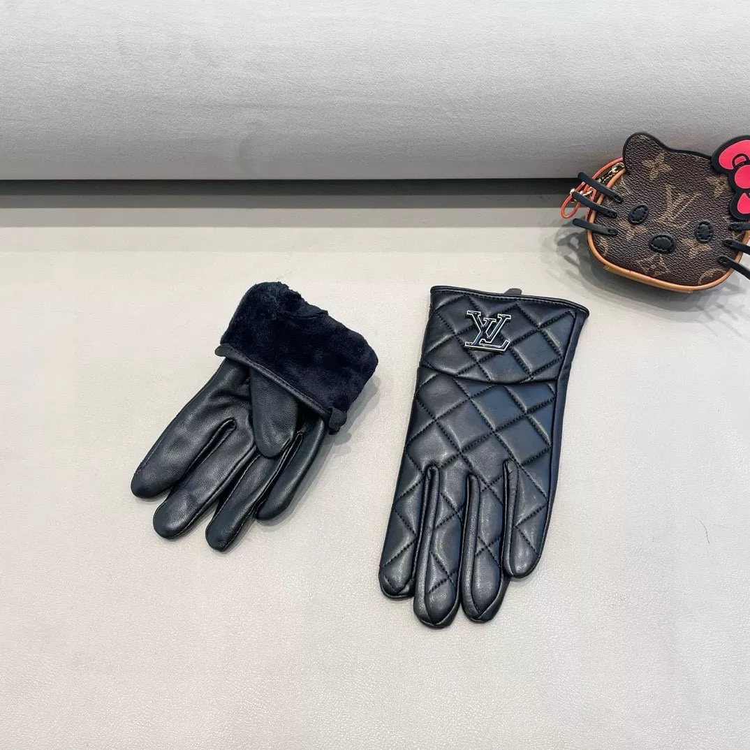 Compact 2076 Louis Vuitton LV Gloves For Women