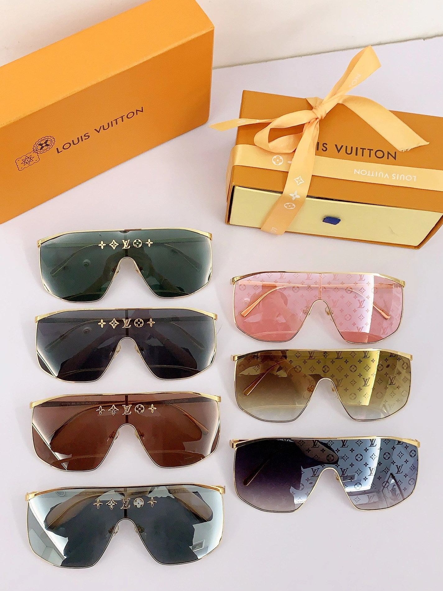 Compact 2148 Louis Vuitton AAA Quality Sunglasses