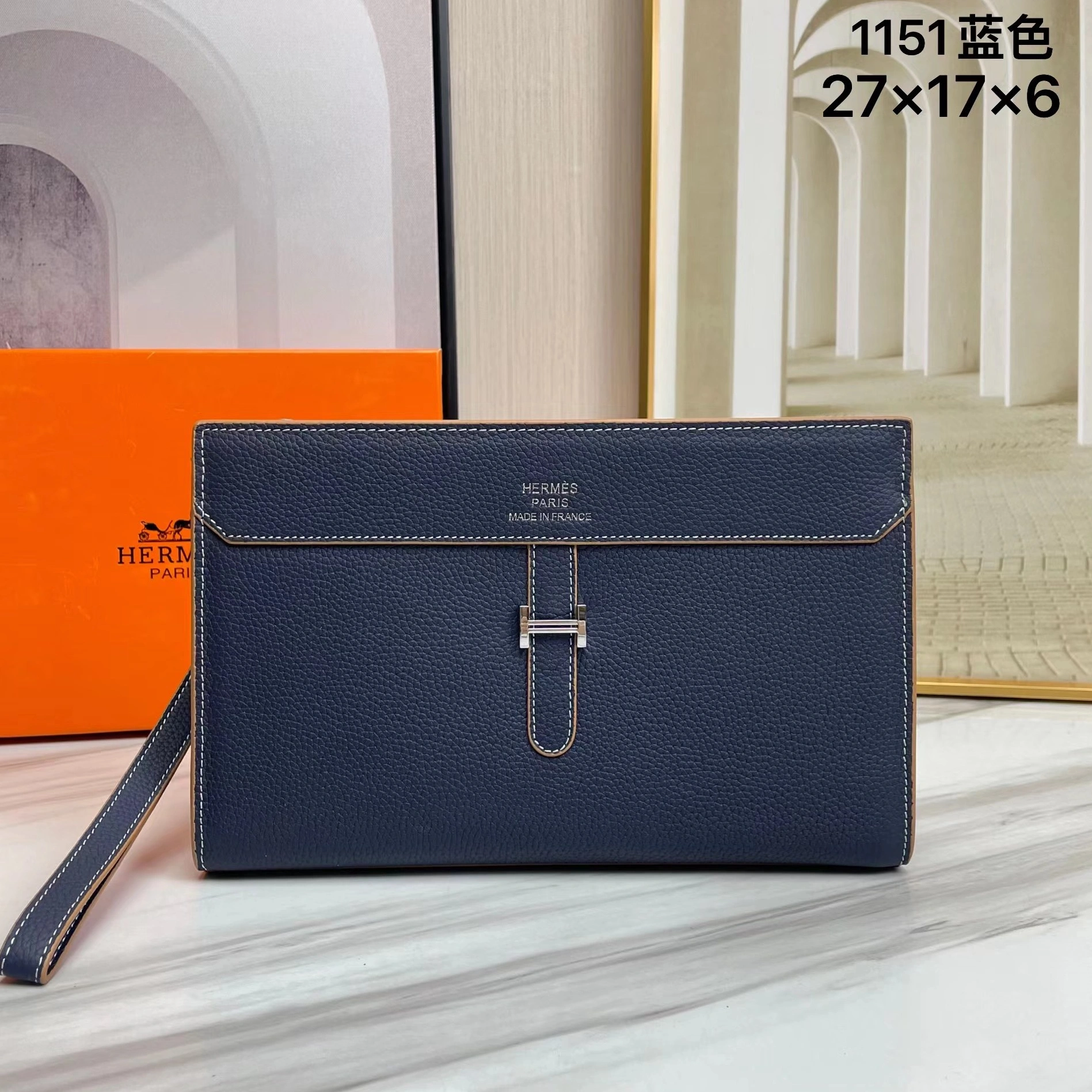 Compact 2307 Hermes AAA Man Wallets