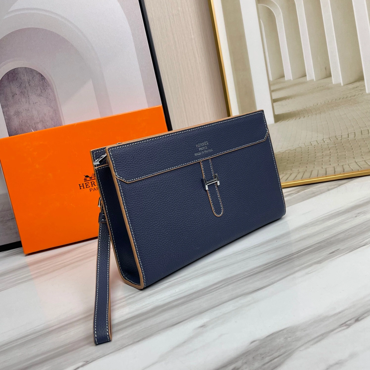 Compact 2307 Hermes AAA Man Wallets