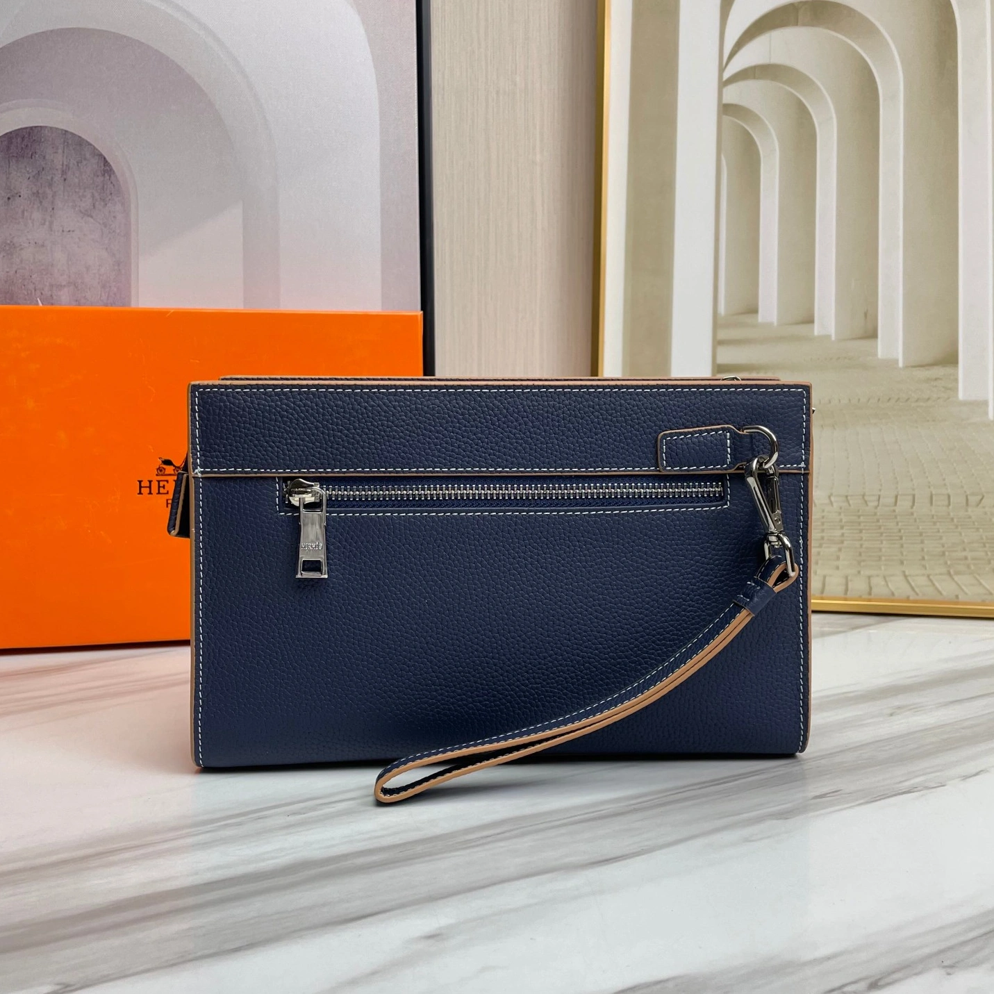 Compact 2307 Hermes AAA Man Wallets