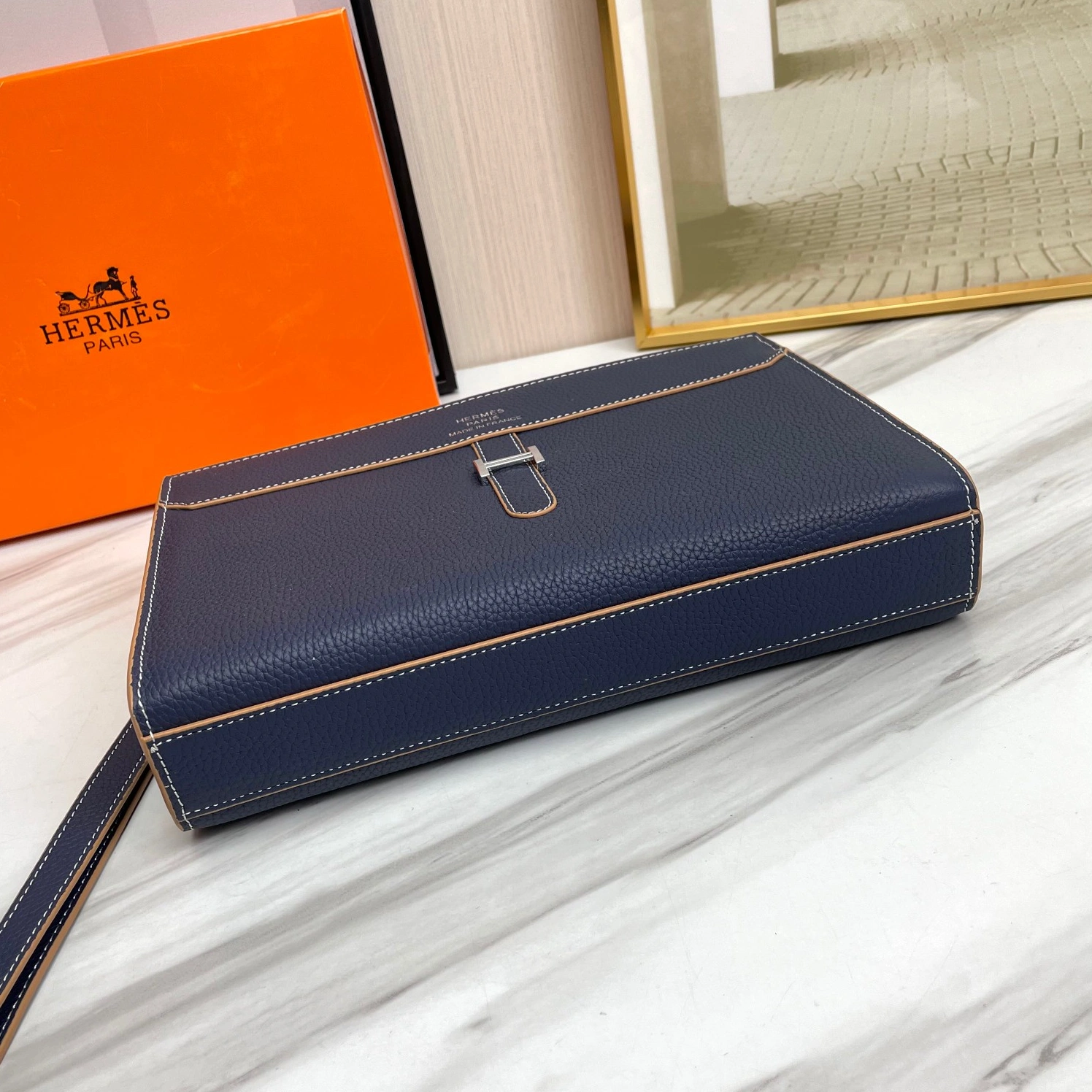 Compact 2307 Hermes AAA Man Wallets
