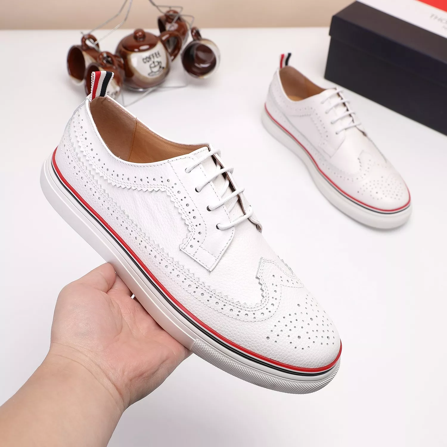Compact 2355 Thom Browne TB Casual Shoes For Men