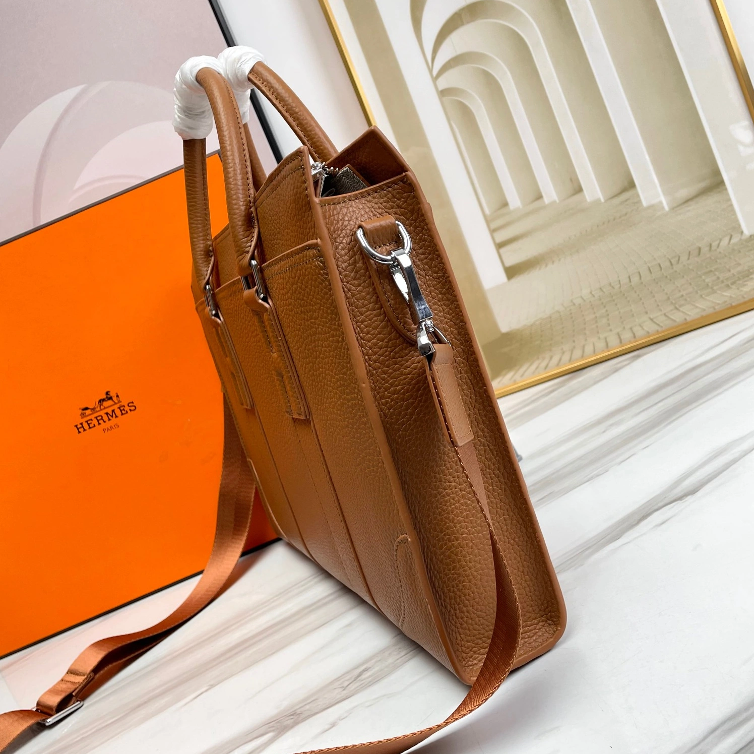 Compact 2434 Hermes AAA Man Handbags