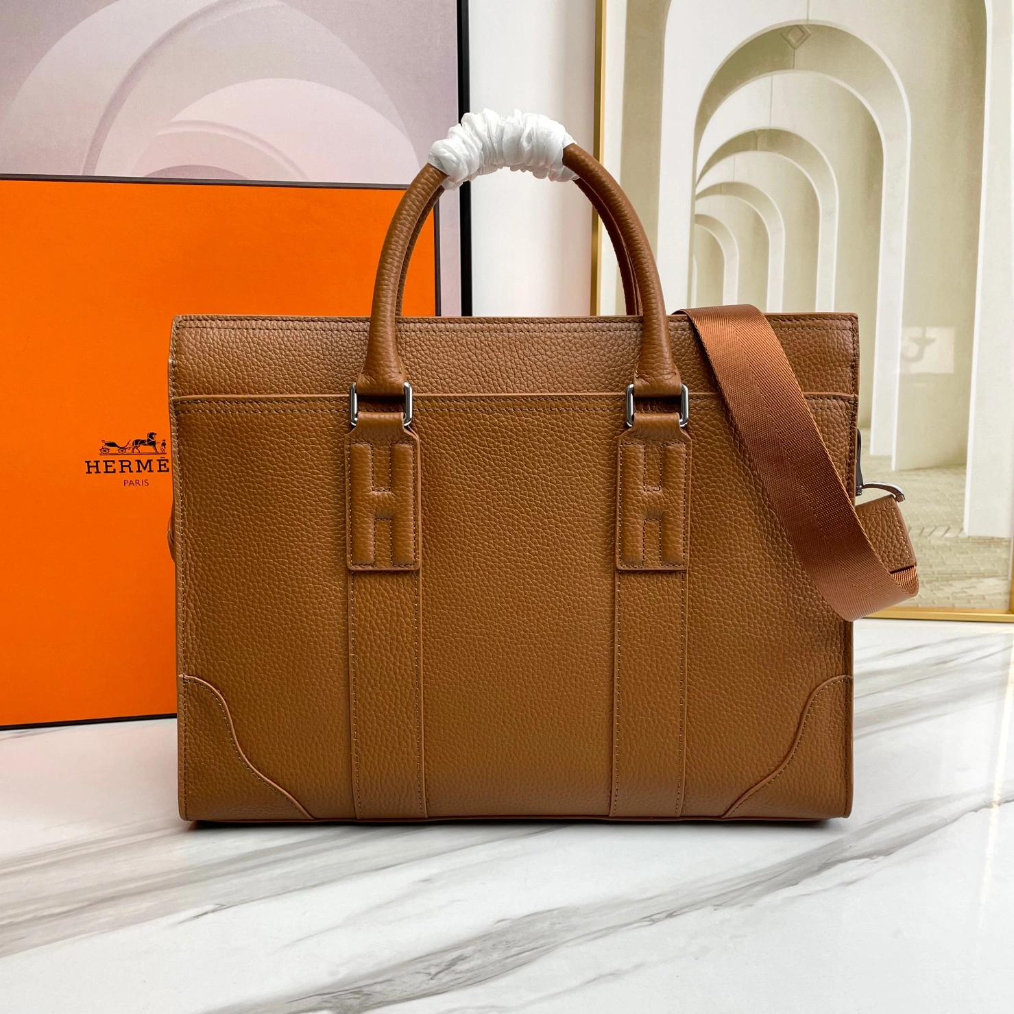 Compact 2434 Hermes AAA Man Handbags