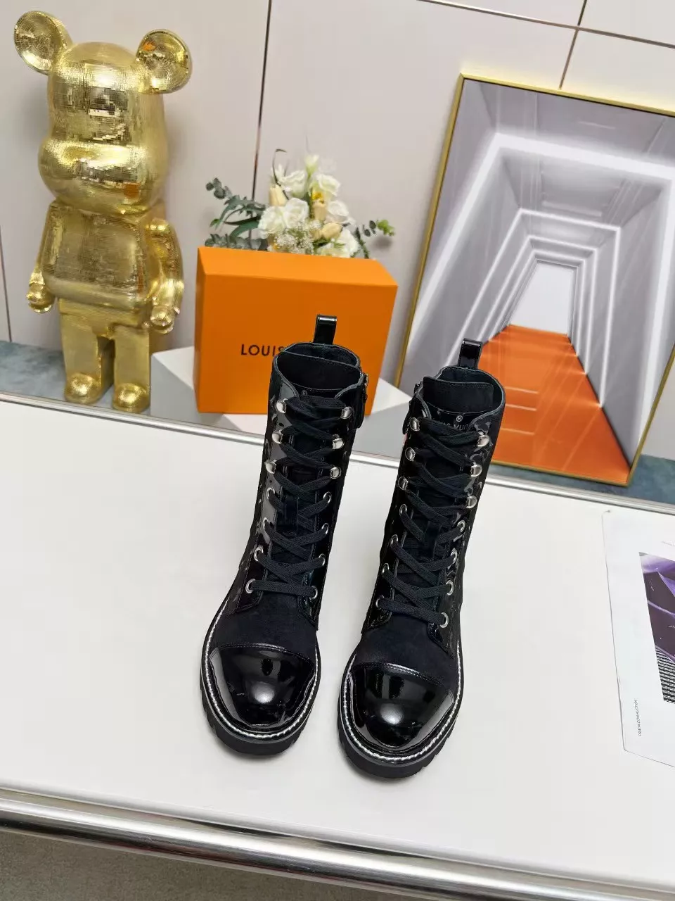 Compact 2441 Louis Vuitton Boots For Women