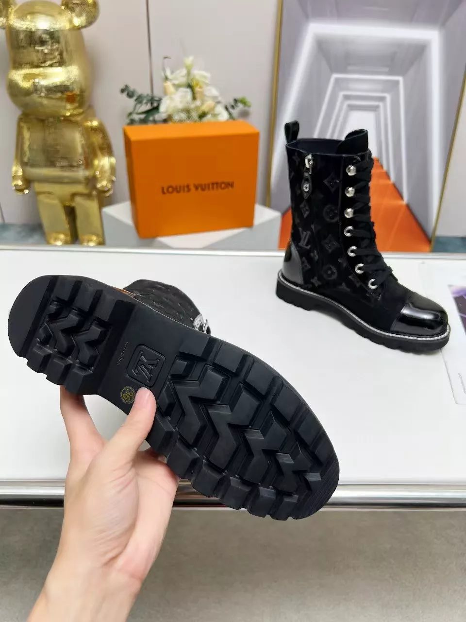 Compact 2441 Louis Vuitton Boots For Women