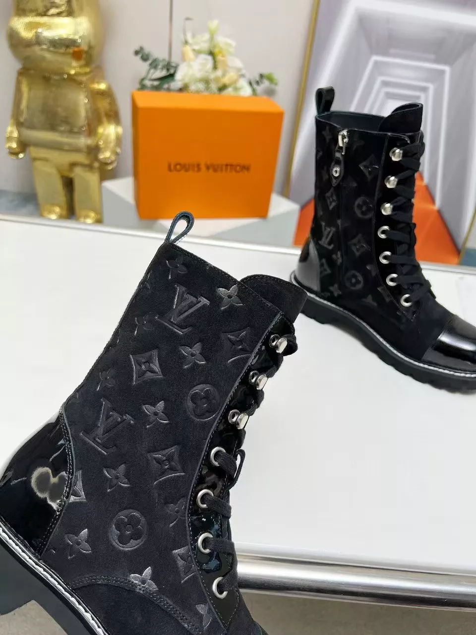Compact 2441 Louis Vuitton Boots For Women