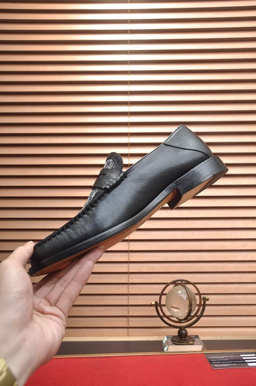 Compact 2451 Christian Dior Leather Shoes For Men