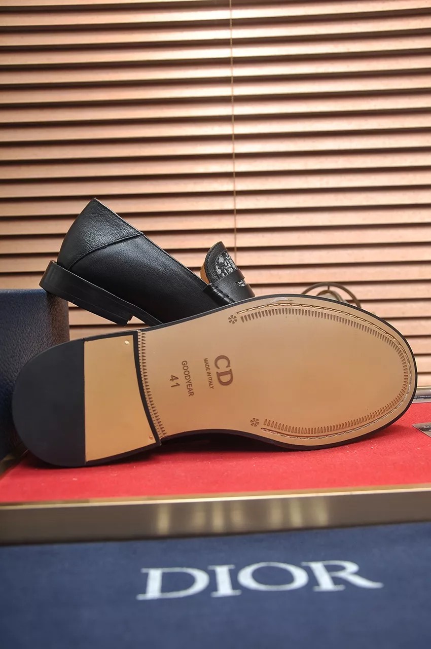 Compact 2451 Christian Dior Leather Shoes For Men