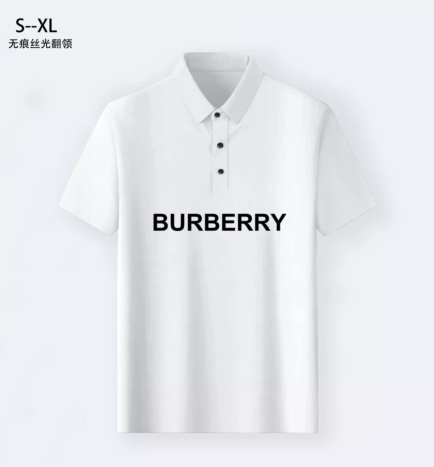 Compact 2608 Burberry T-Shirts Short Sleeved For Men