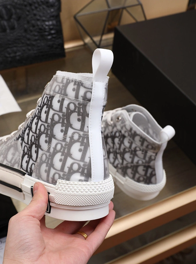 Compact 2653 Christian Dior CD High Tops Shoes For Men
