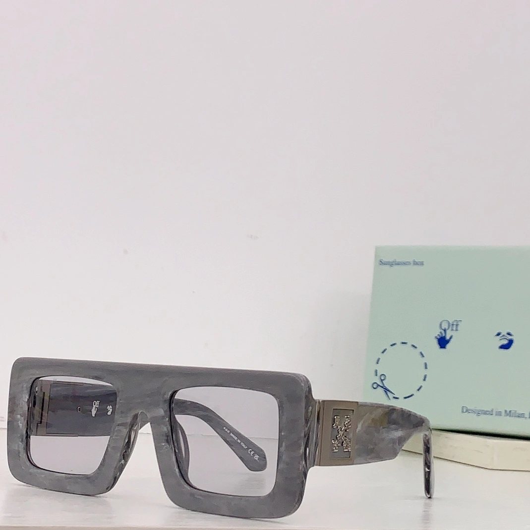 Compact 2839 Off-White AAA Quality Sunglasses