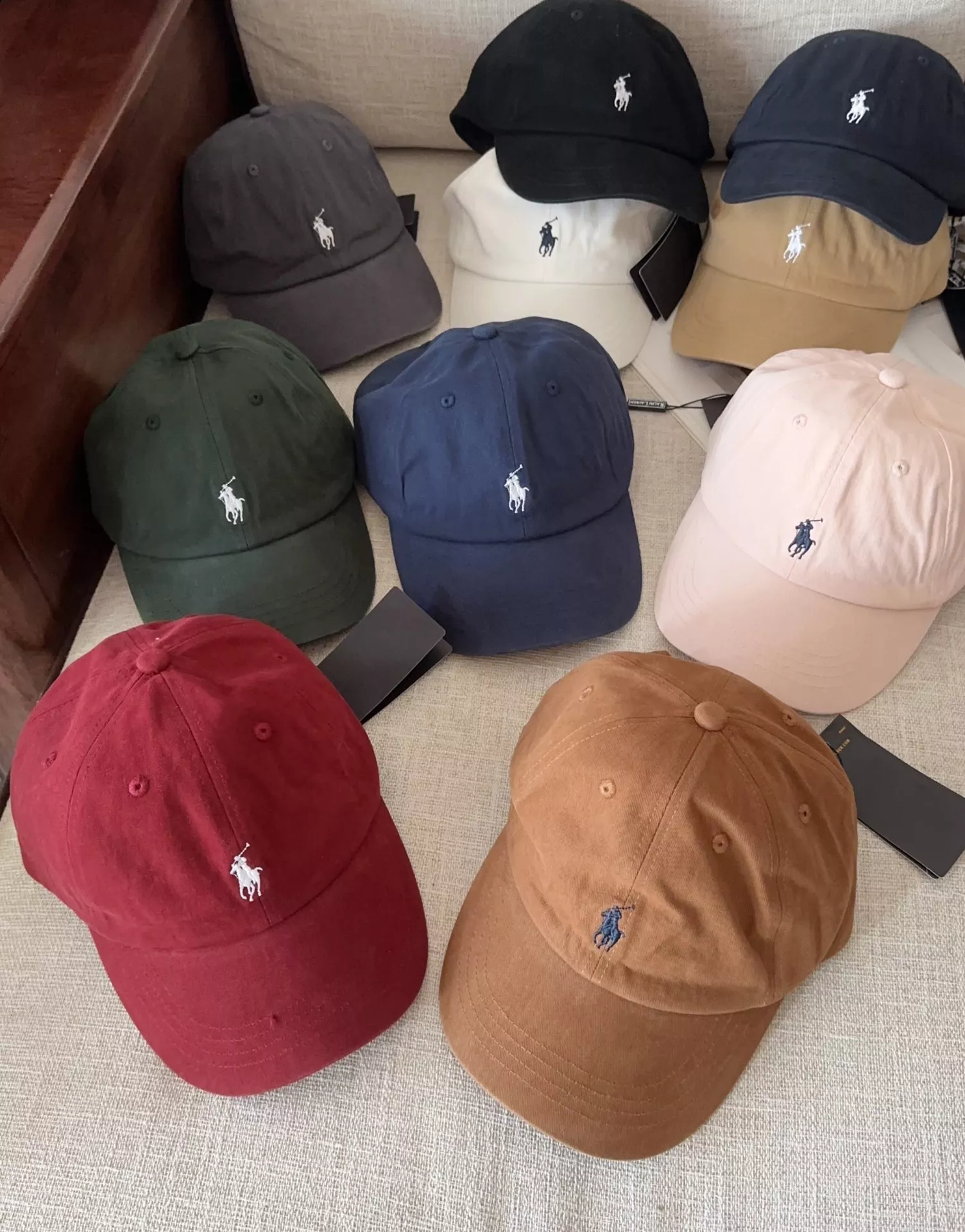 Compact 285 Ralph Lauren Polo Caps