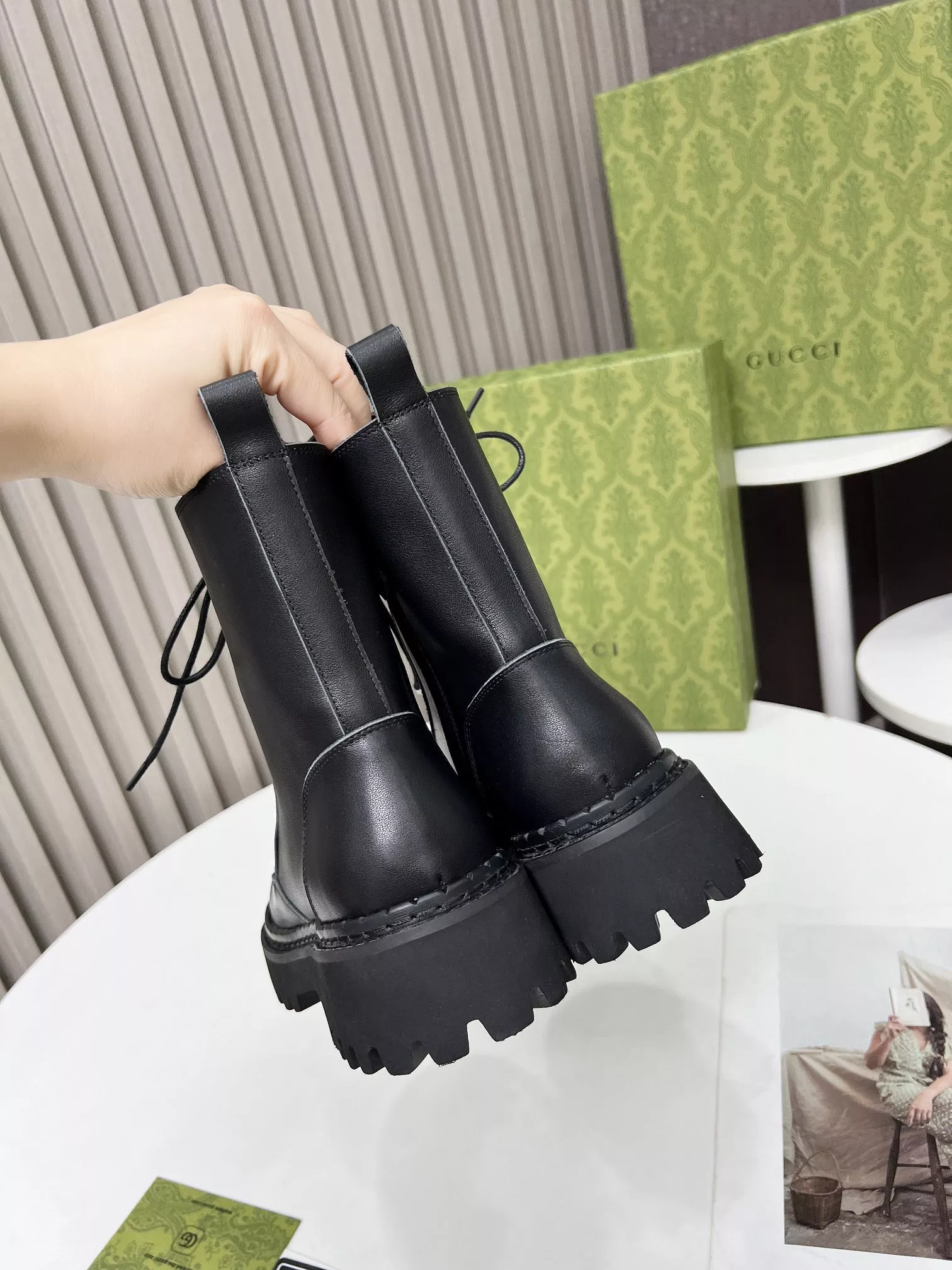Compact 3006 Gucci Boots For Women