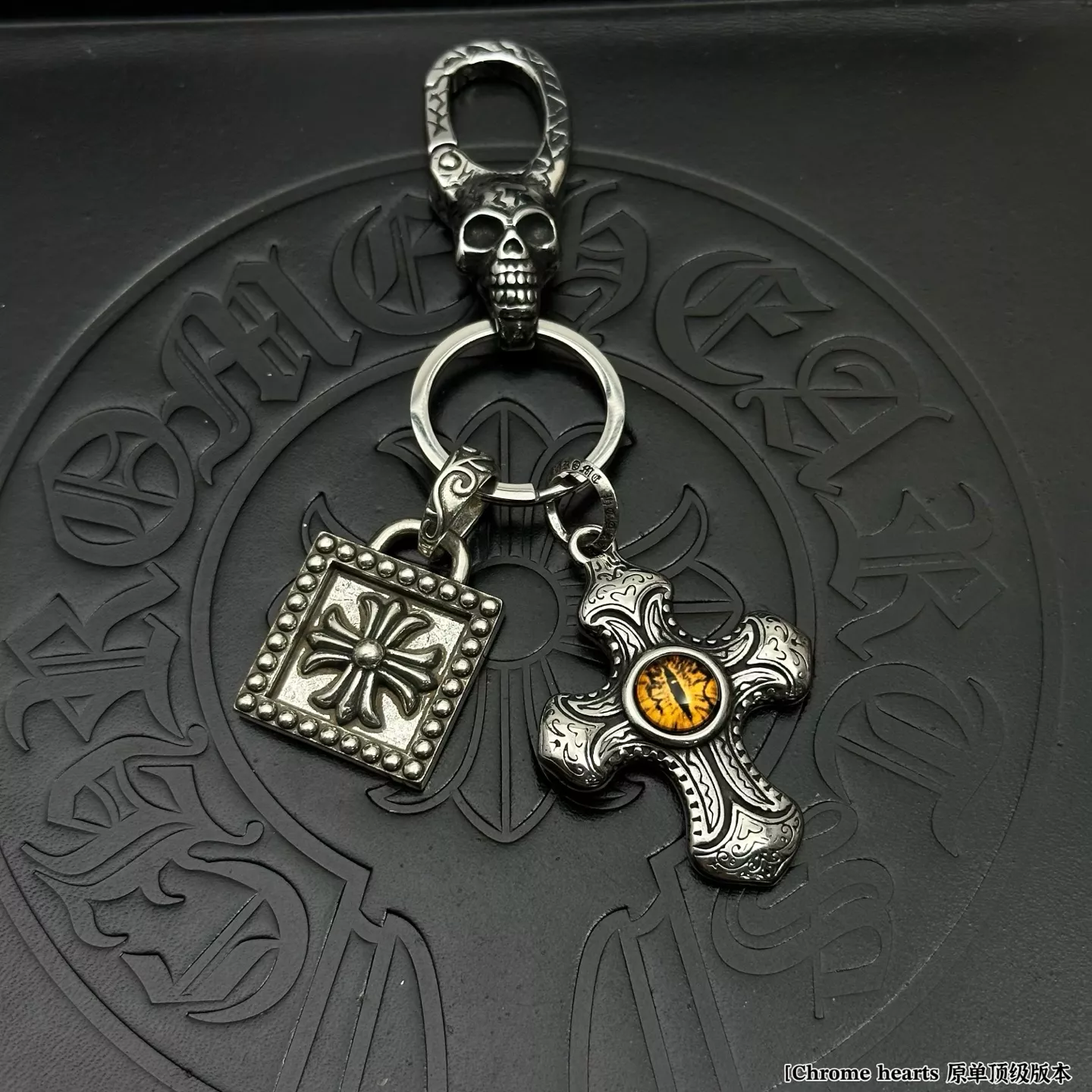 Compact 3079 Chrome Hearts Key Holder And Bag Buckle