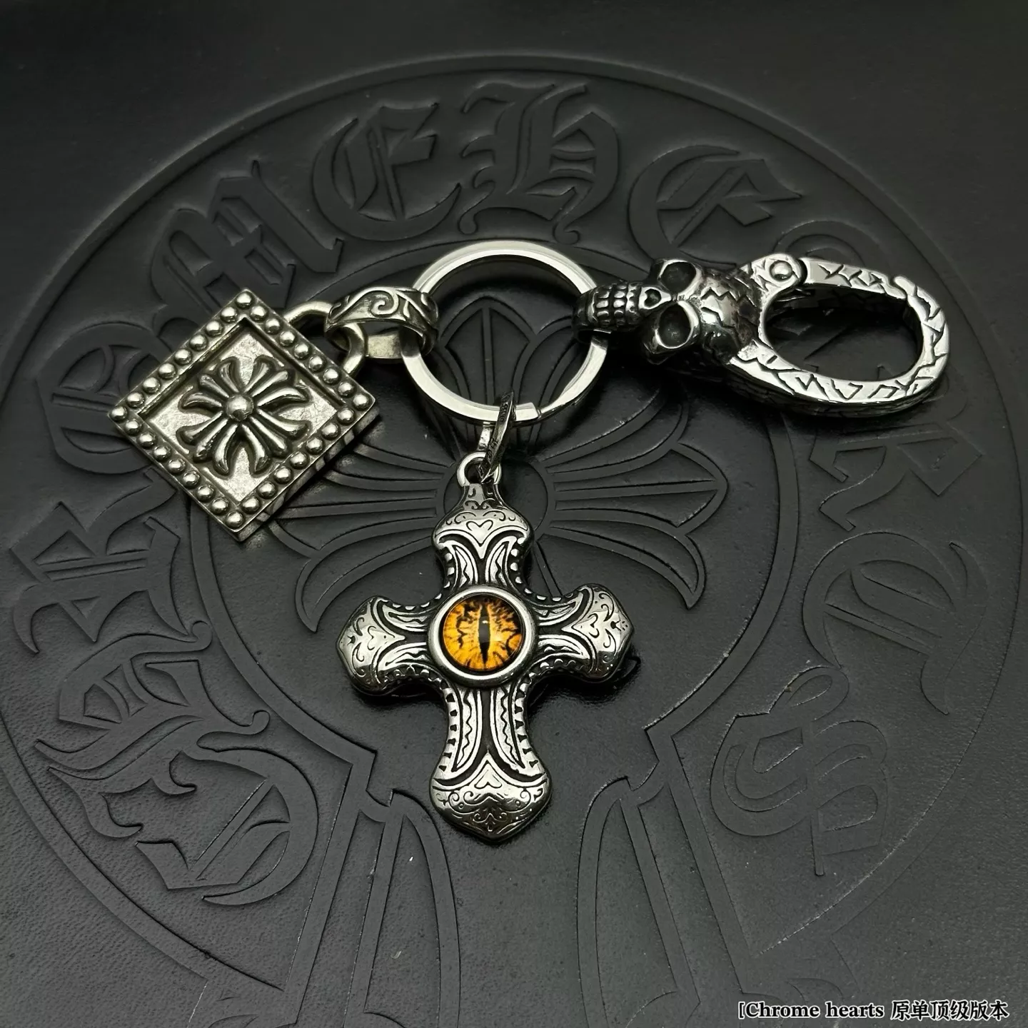 Compact 3079 Chrome Hearts Key Holder And Bag Buckle