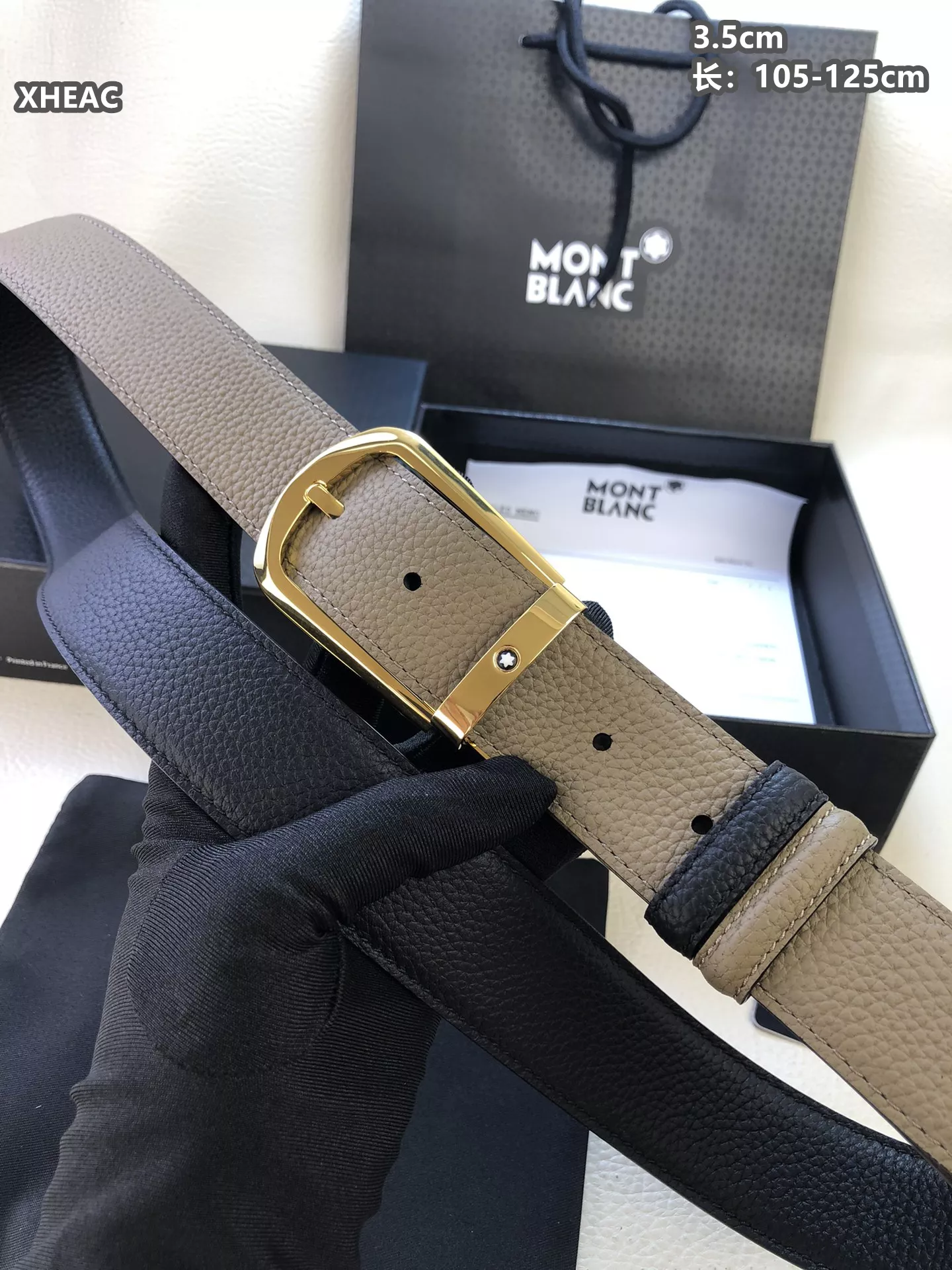 Compact 310 Montblanc AAA Quality Belts For Men