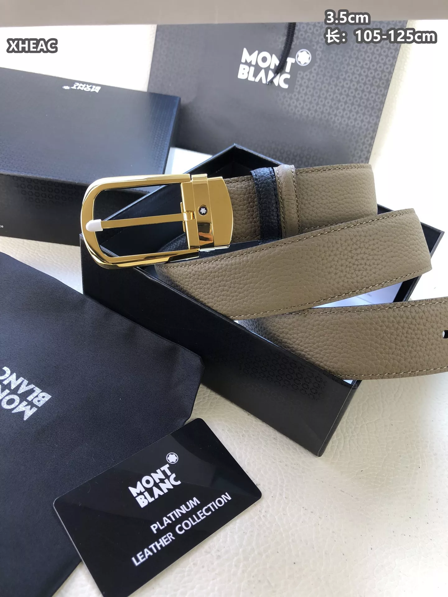 Compact 310 Montblanc AAA Quality Belts For Men