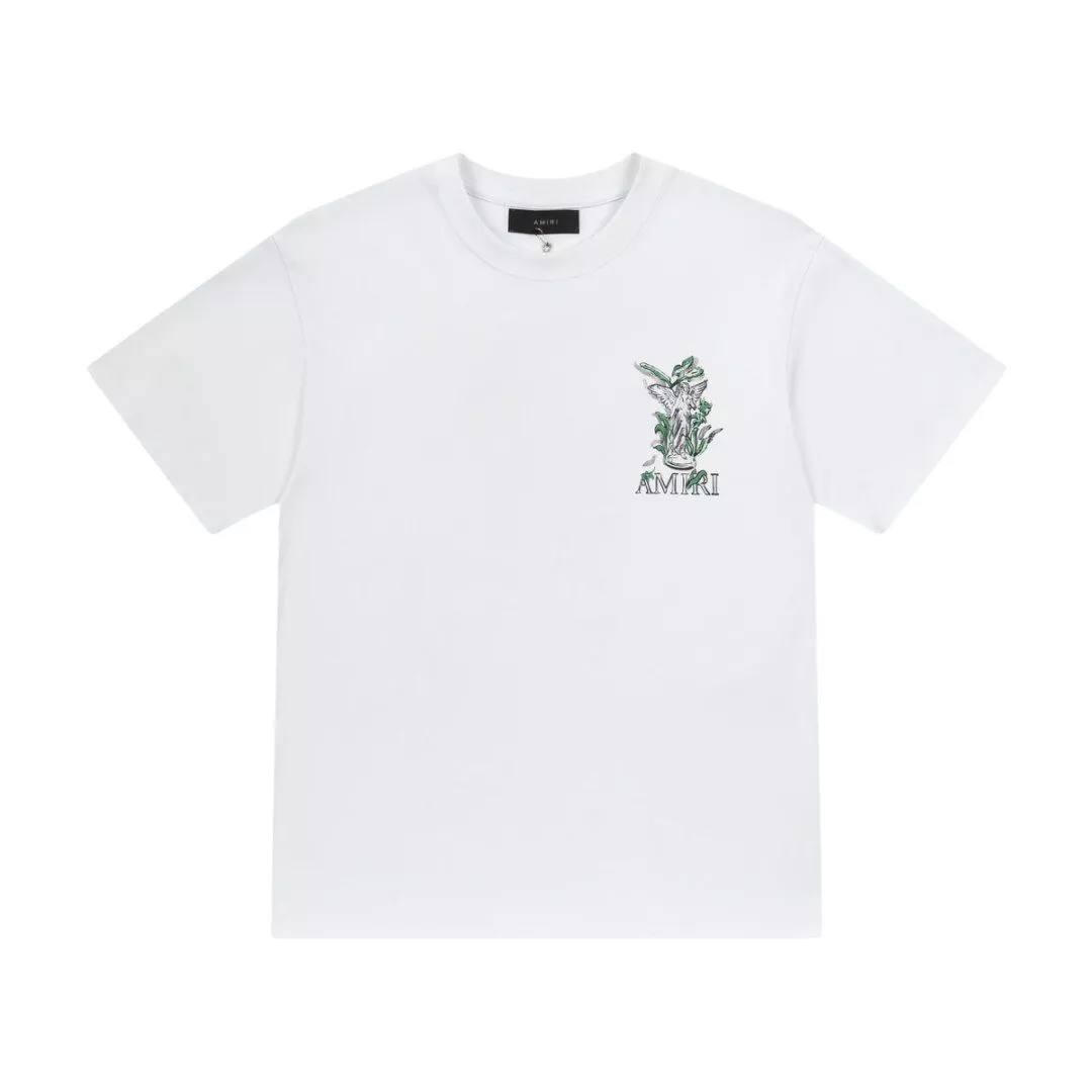 Compact 3131 Amiri T-Shirts Short Sleeved For Unisex