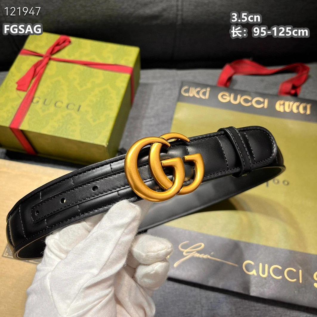 Compact 3158 Gucci AAA Quality Belts For Unisex