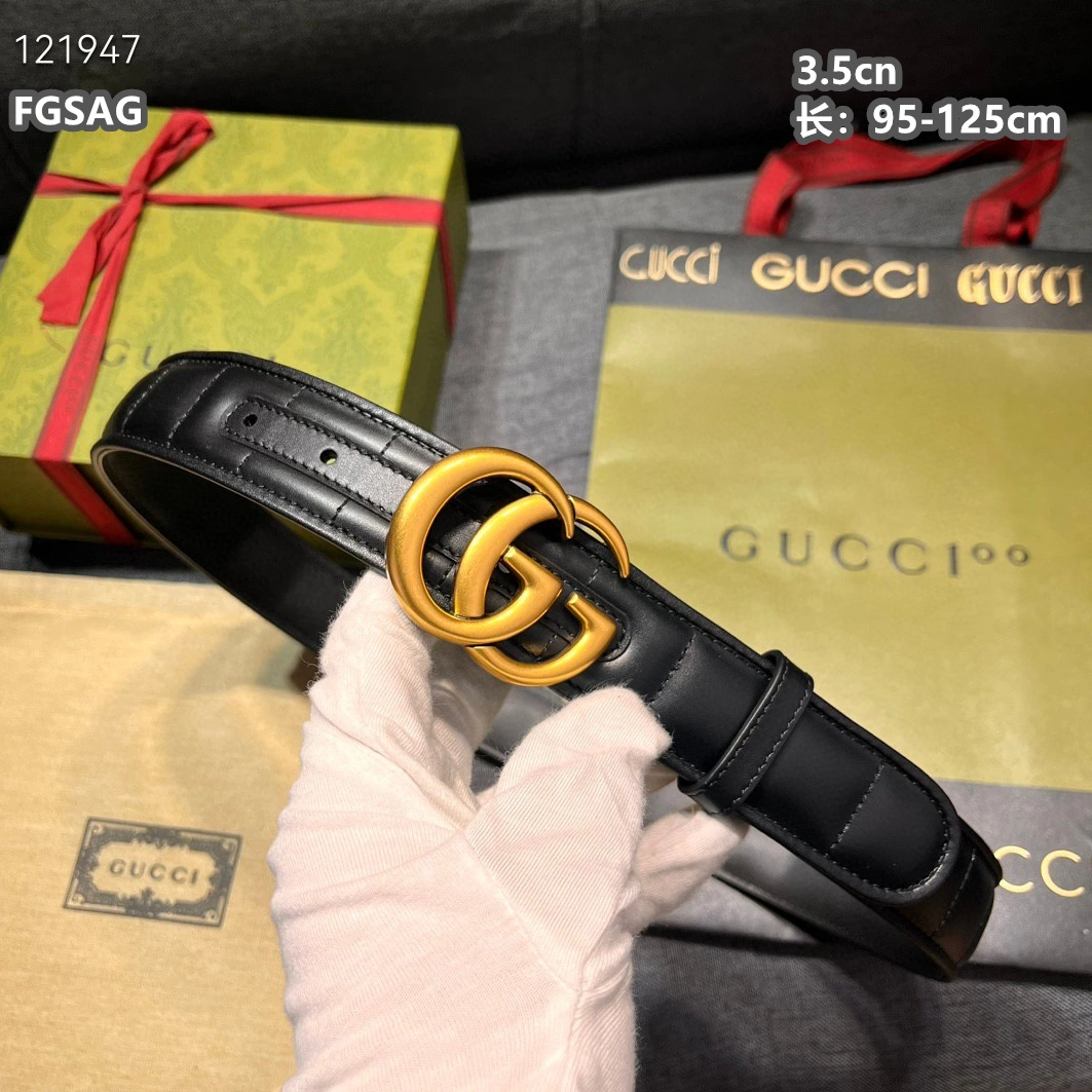 Compact 3158 Gucci AAA Quality Belts For Unisex