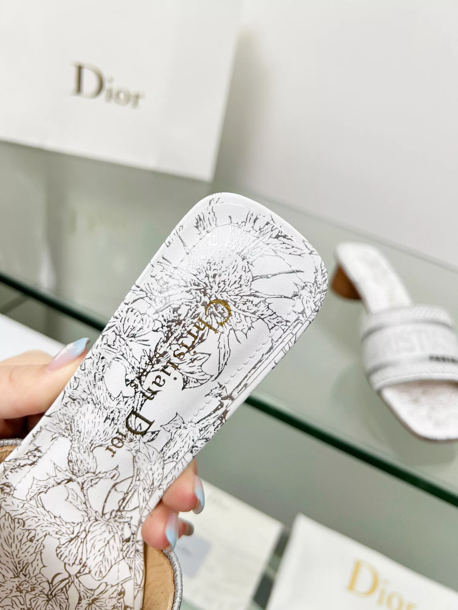Compact 3245 Christian Dior Slippers For Women