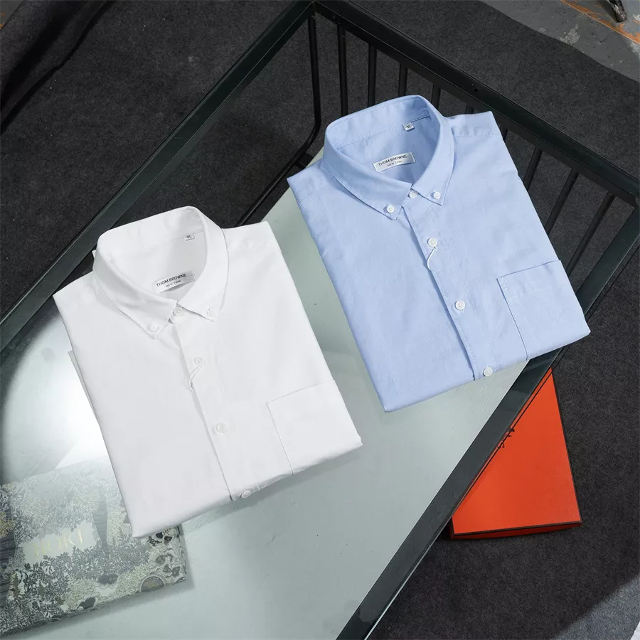 Compact 3271 Thom Browne TB Shirts Long Sleeved For Men
