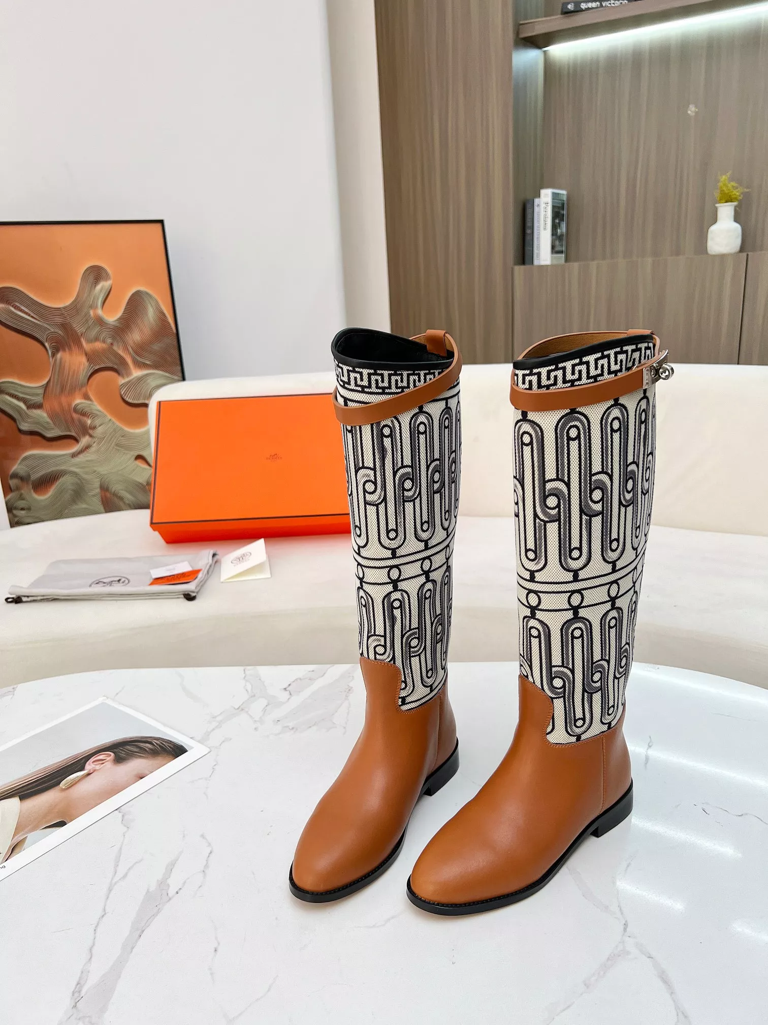 Compact 3316 Hermes Boots For Women