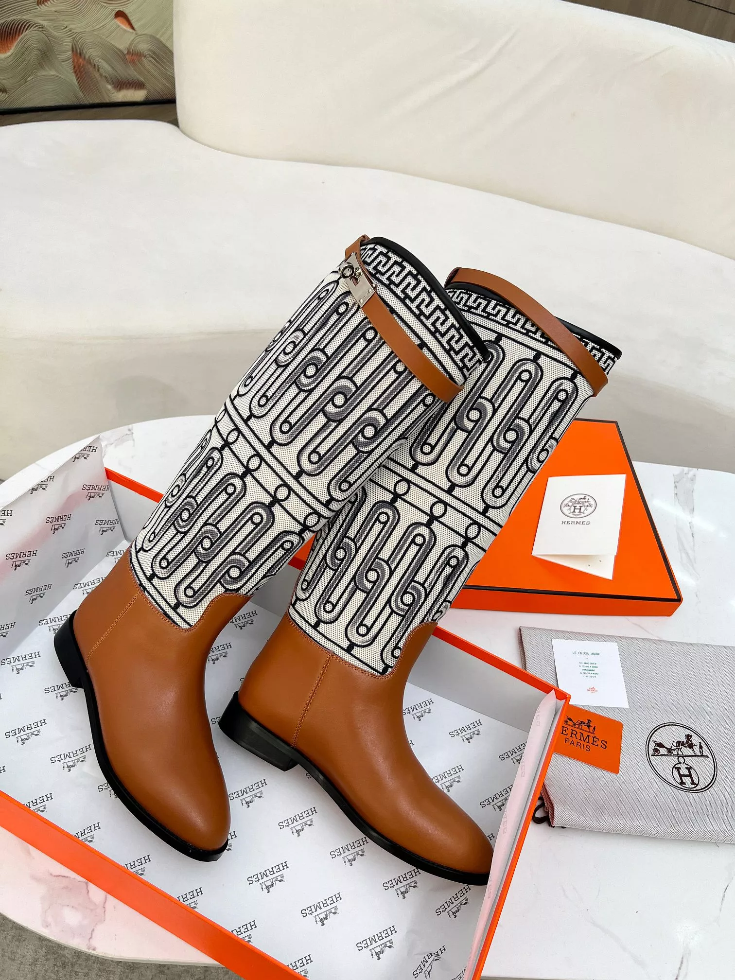 Compact 3316 Hermes Boots For Women