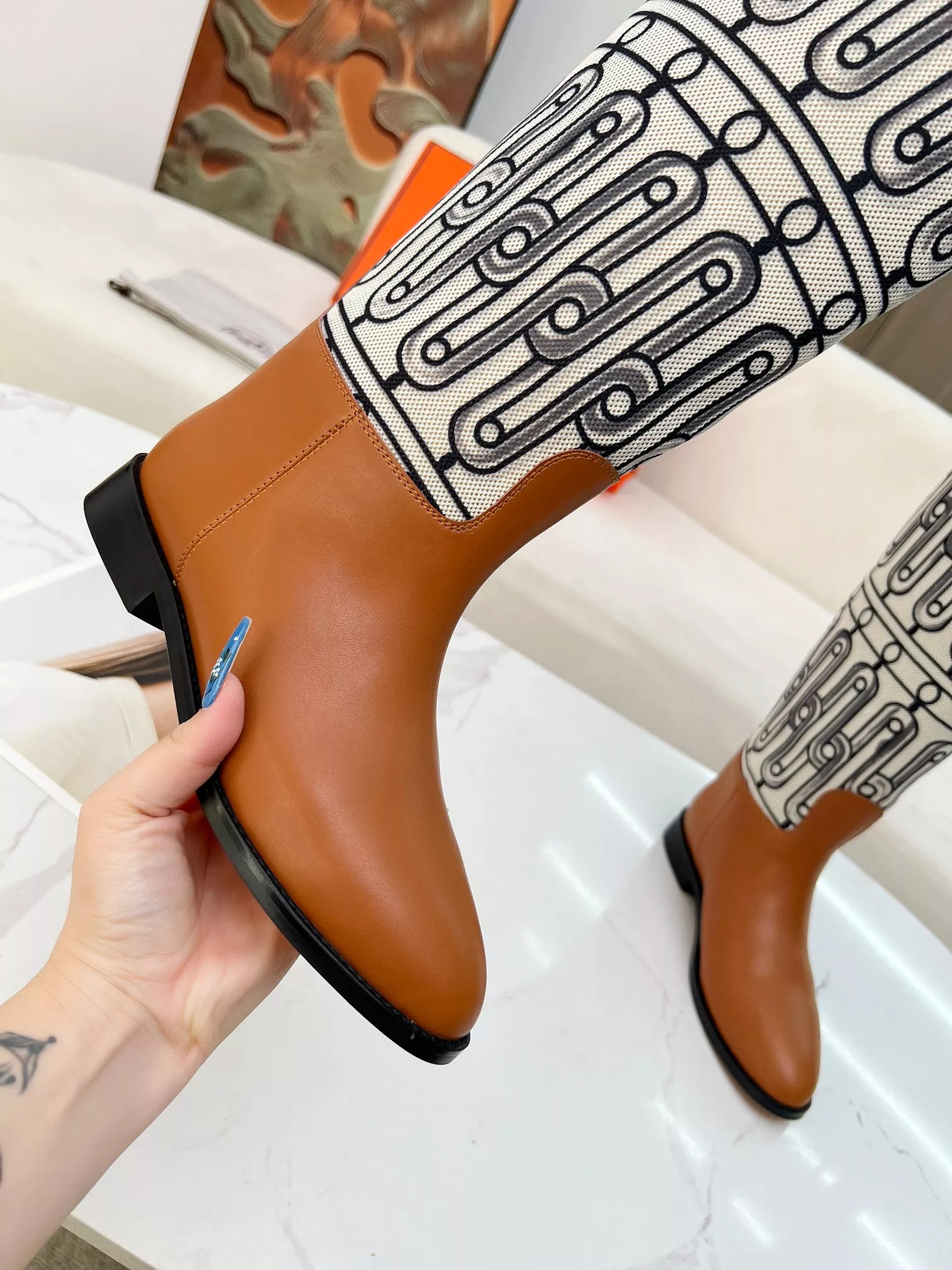 Compact 3316 Hermes Boots For Women
