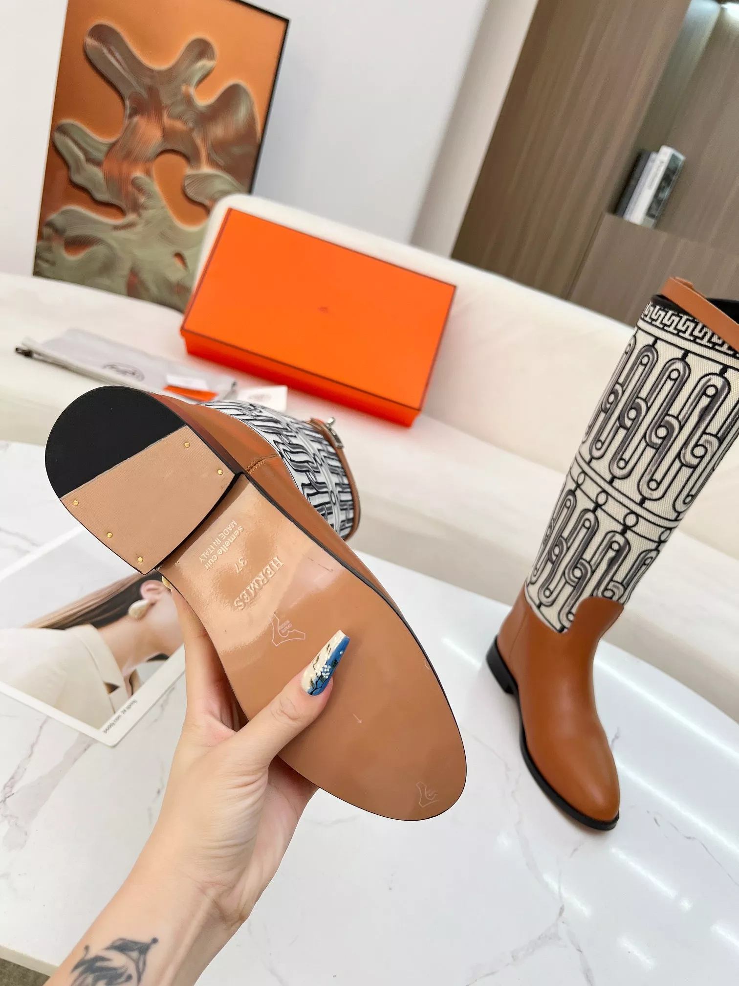 Compact 3316 Hermes Boots For Women