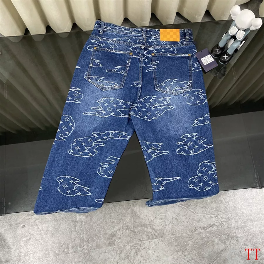 Compact 3442 Louis Vuitton LV Jeans For Men