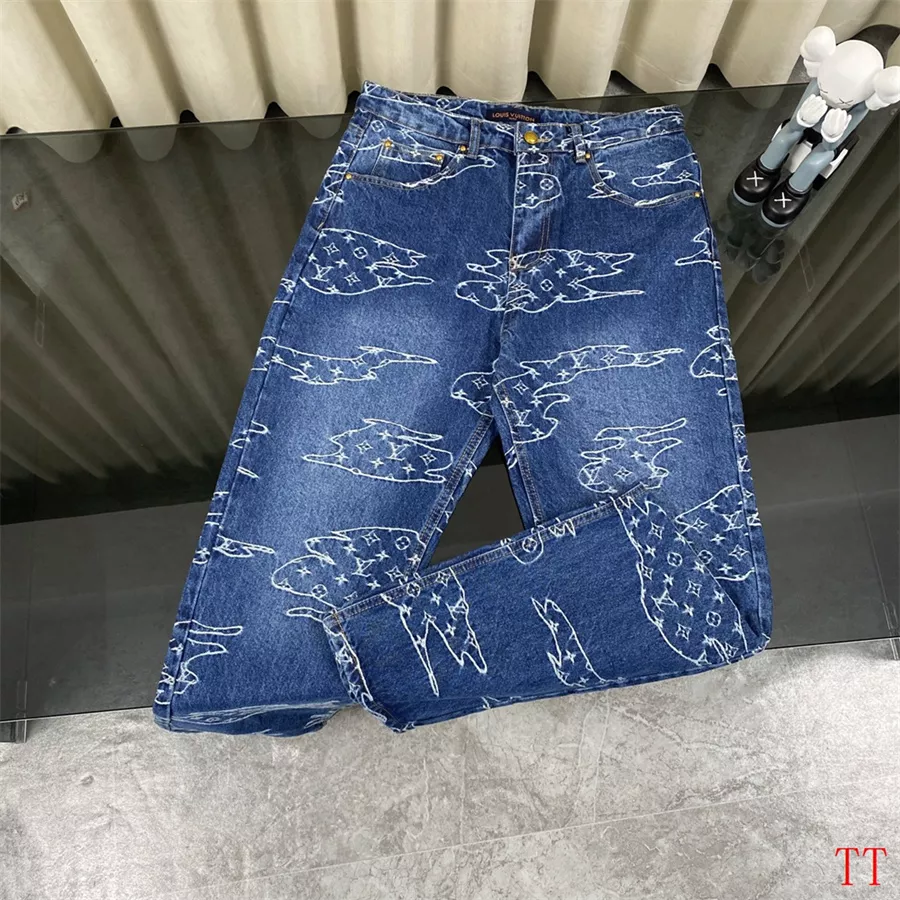 Compact 3442 Louis Vuitton LV Jeans For Men