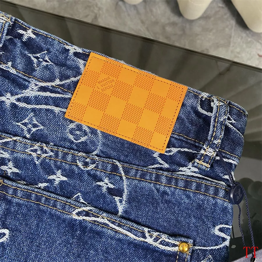 Compact 3442 Louis Vuitton LV Jeans For Men