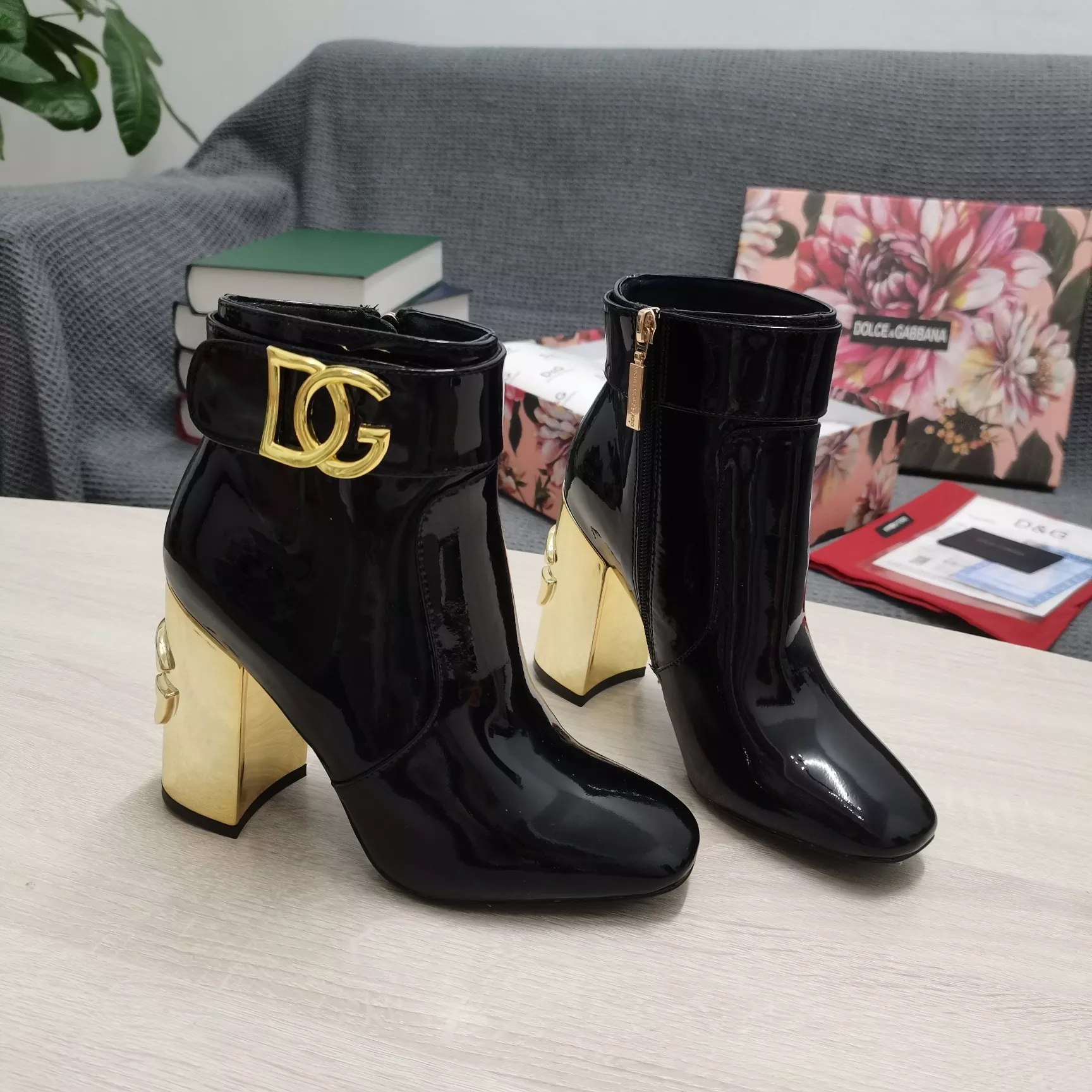 Compact 3580 Dolce & Gabbana D&G Boots For Women